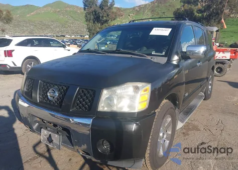 2006 Nissan Armada Se from USA, damaged, VIN 5N1AA08A16N739447